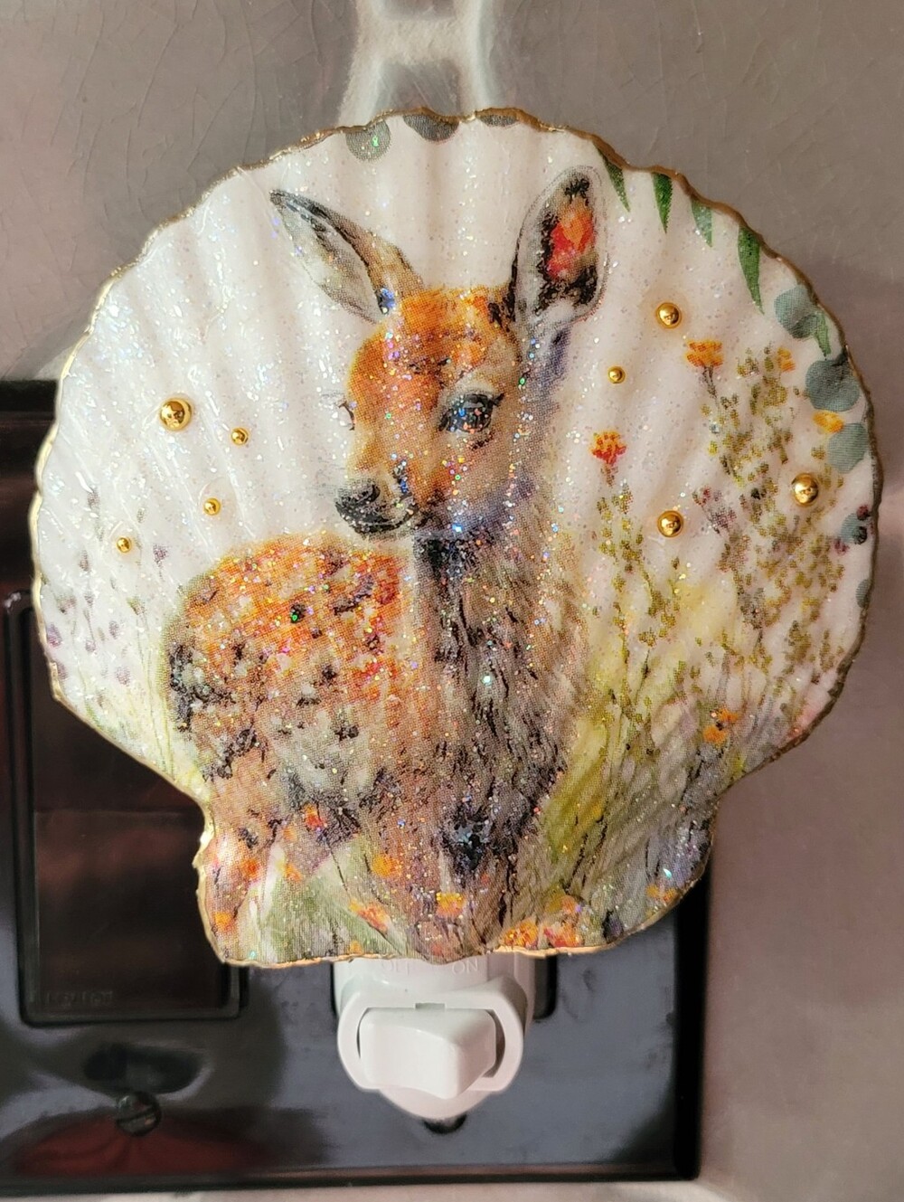 Handmade Fawn Nightlight